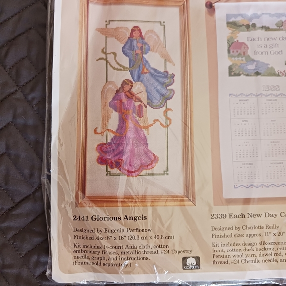 Cross Stitch Kit The Creative Circle 2241 Glorious Angels 8x16 - Picture 1 of 3